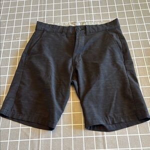 Burnside Black Shorts Lightweight Outdoor Wear Size 30